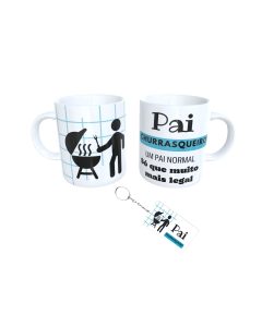 CANECA PAI CHURRASQUEIRO