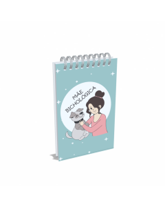 BLOCO ANOTAÇÕES MÃE BICHOLÓGICA CACHORRO