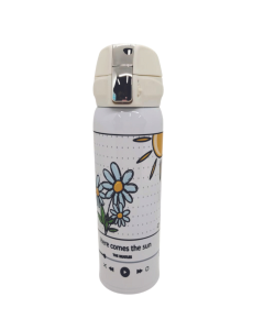 GARRAFA TERMICA BOTÃO HERE COMES