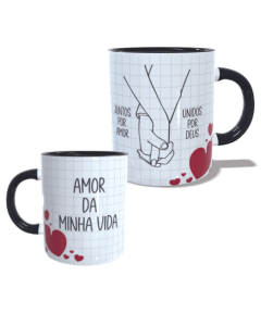 CANECA CASAL UNIDO