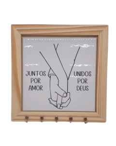 PORTA CHAVES CASAL UNIDO