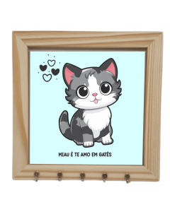 PORTA CHAVES MIAU