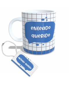 CANECA + CHAVEIRO ENTEADO