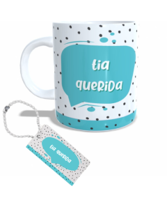CANECA + CHAVEIRO TIA