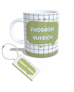CANECA + CHAVEIRO PADRASTO