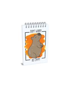 BLOCO ANOTAÇÕES CAPIVARA