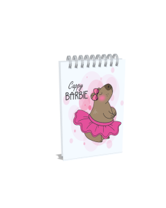 BLOCO DE ANOTAÇÕES CAPPYBARBIE