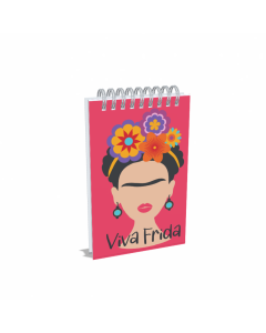 BLOCO ANOTAÇÕES VERMELHO FRIDA