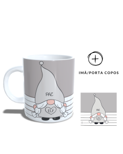 CANECA + IMÃ PAZ