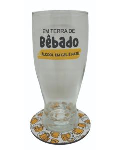 COPO + PORTA COPOS BÊBADO DRINK