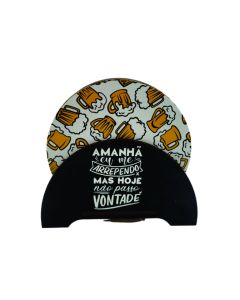 JOGO PORTA COPOS AMANHÃ DRINK