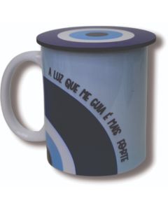 CANECA + PORTA COPOS OLHO GREGO