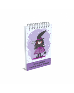 BLOCO DE ANOTAÇÕES BRUXINHA