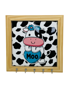 PORTA CHAVES AZULEJO MOO
