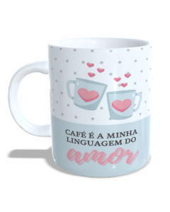 CANECA CAFÉ LINGUAGEM