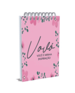 BLOCO DE ANOTAÇÕES VOVÓ INSPIRAÇÃO