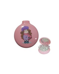 ESCOVA PORTATIL BONECA