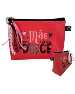 NECESSAIRE TRAPÉZIO M DOCE DE MÃE