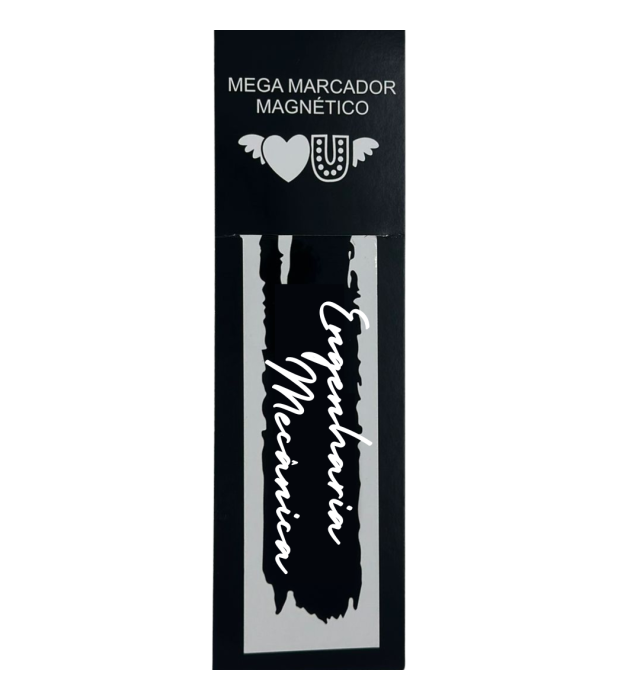 MARCADOR DE PÁGINA MAGNÉTICO ENGENHARIA MECÂNICA