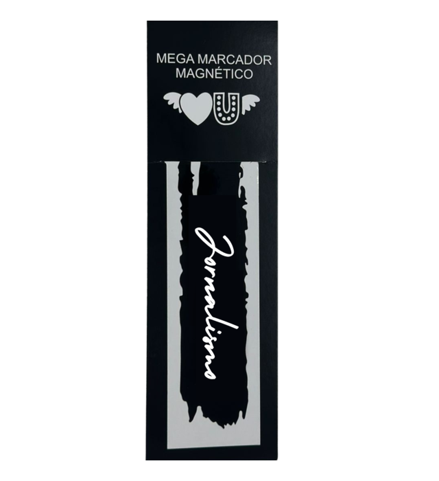 MARCADOR DE PÁGINA MAGNÉTICO JORNALISMO