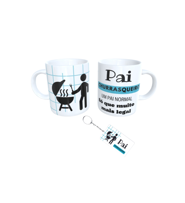 CANECA PAI CHURRASQUEIRO