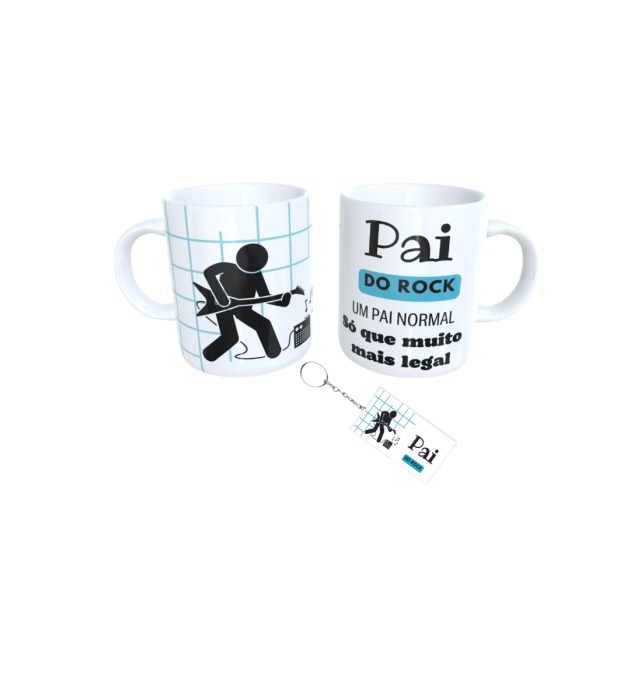 CANECA PAI DO ROCK