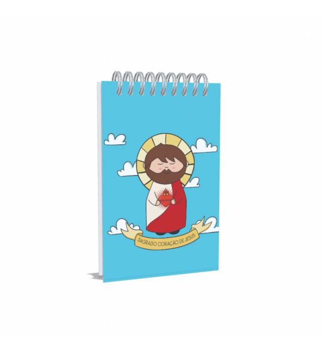 BLOCO DE ANOTAÇÕES SAGRADO CORAÇÕA DE JESUS