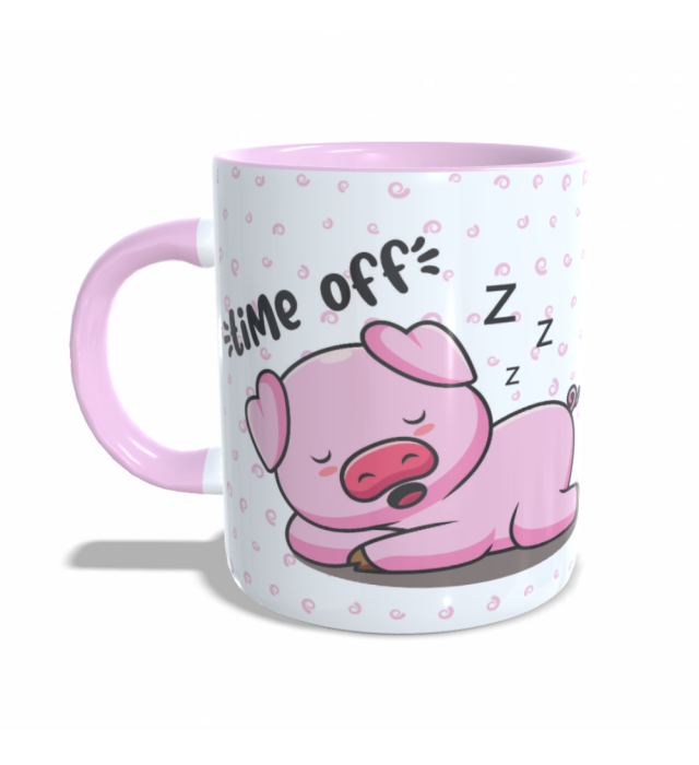 CANECA ROSA TIME OFF