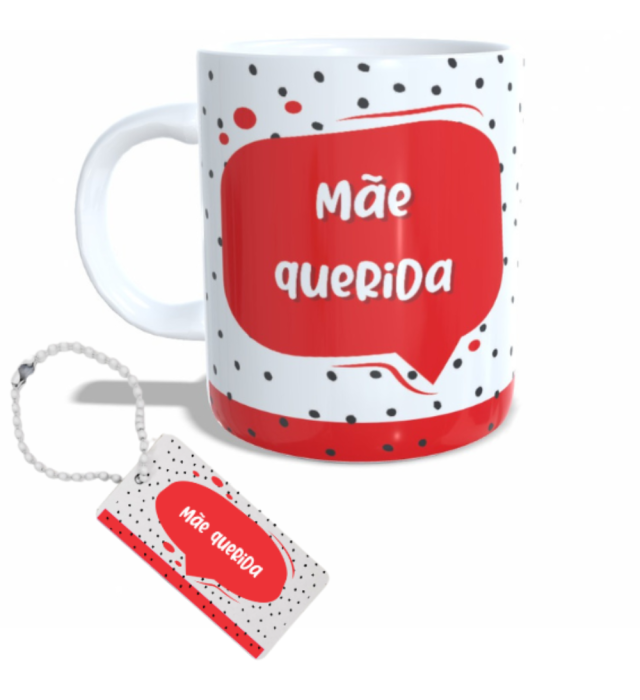 CANECA + CHAVEIRO MÃE