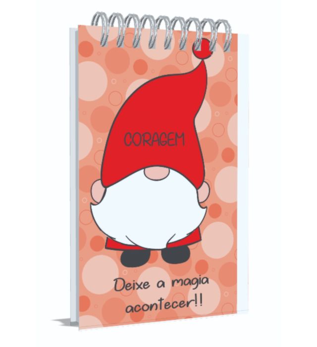 BLOCO ANOTAÇOES CORAGEM