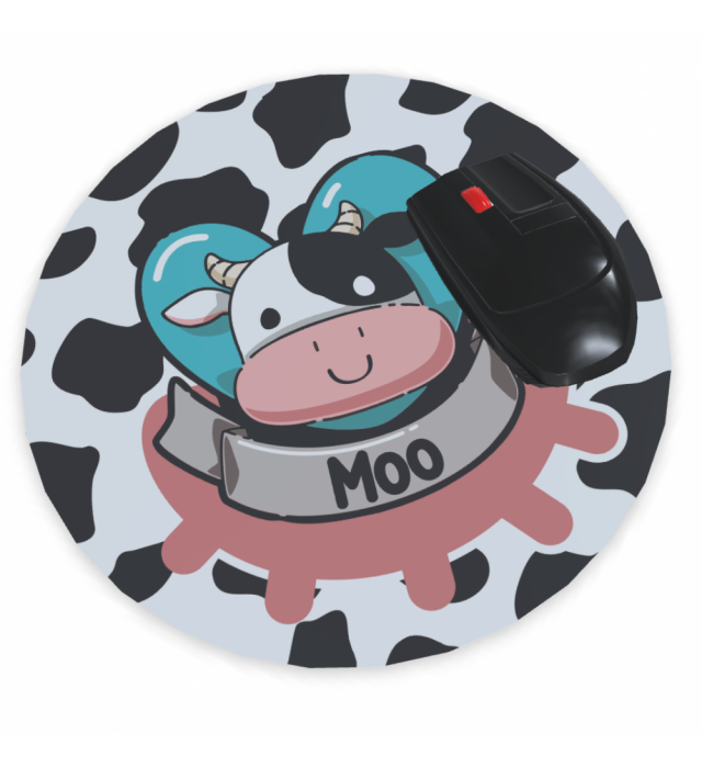 MOUSEPAD REDONDO MOO