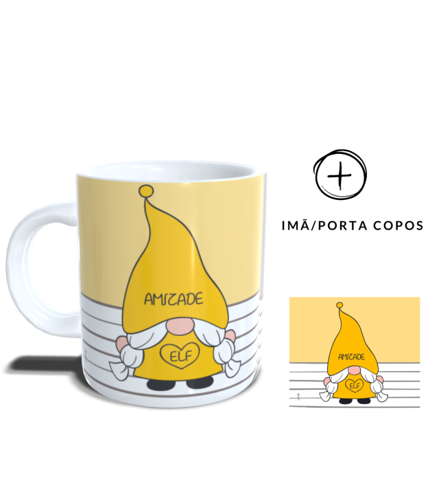 CANECA + IMÃ AMIZADE