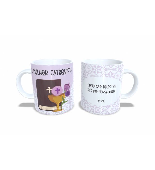 CANECA CATEQUISTA LILÁS