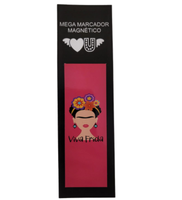 MARCADOR DE PÁGINAS MAGNÉTICO FRIDA