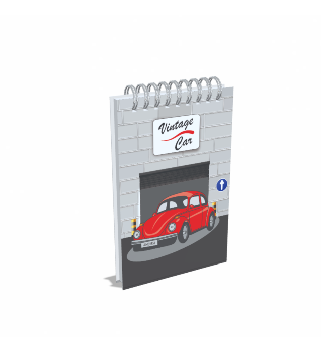 BLOCO ANOTAÇÕES FUSCA
