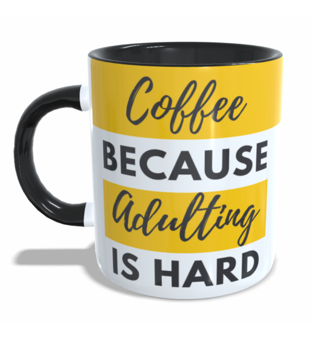 CANECA CAFÉ ADULTING