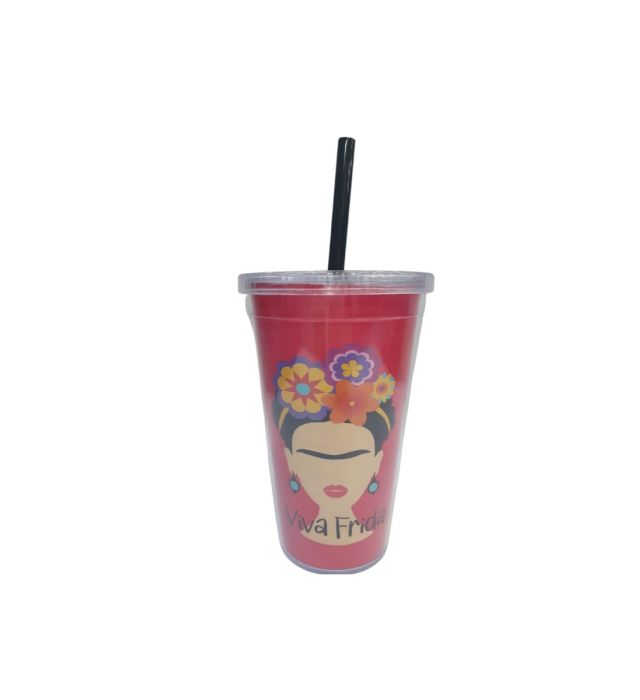 COPO CANUDO VERMELHO FRIDA